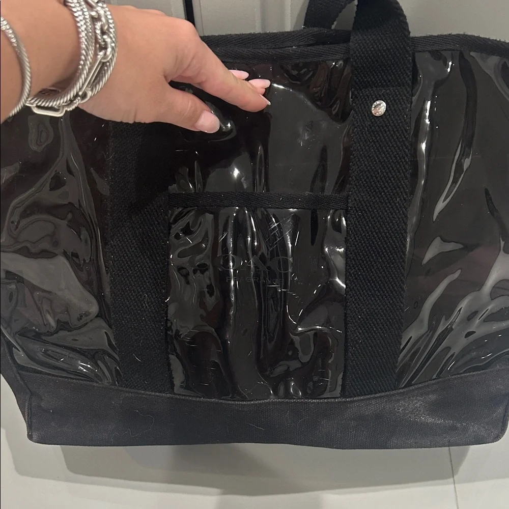 Coach Glossy Black Tote Bag - Picture 3 of 6